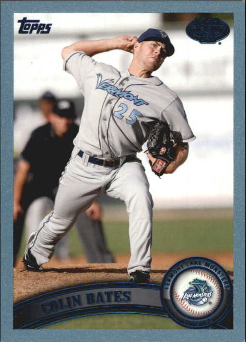 2011 Topps Pro Debut Blue #127 Colin Bates