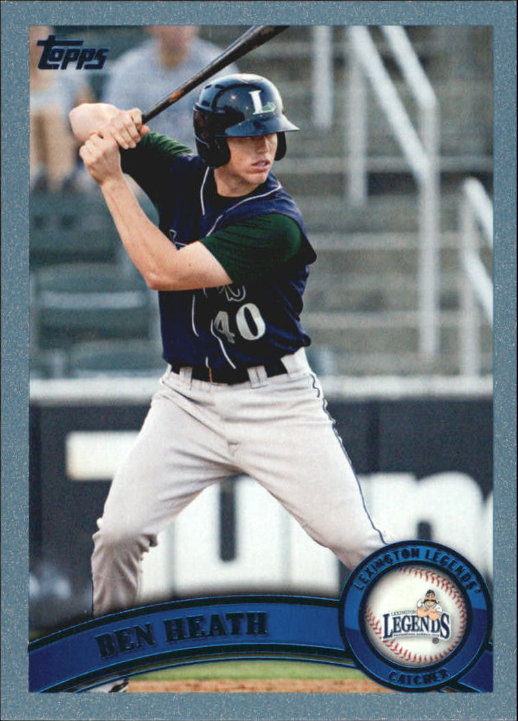 2011 Topps Pro Debut Blue #136 Ben Heath
