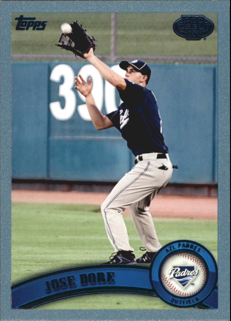 2011 Topps Pro Debut Blue #178 Jose Dore