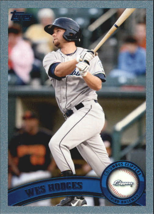 2011 Topps Pro Debut Blue #187 Wes Hodges