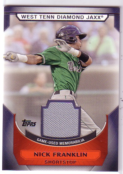2011 Topps Pro Debut Materials #NF Nick Franklin