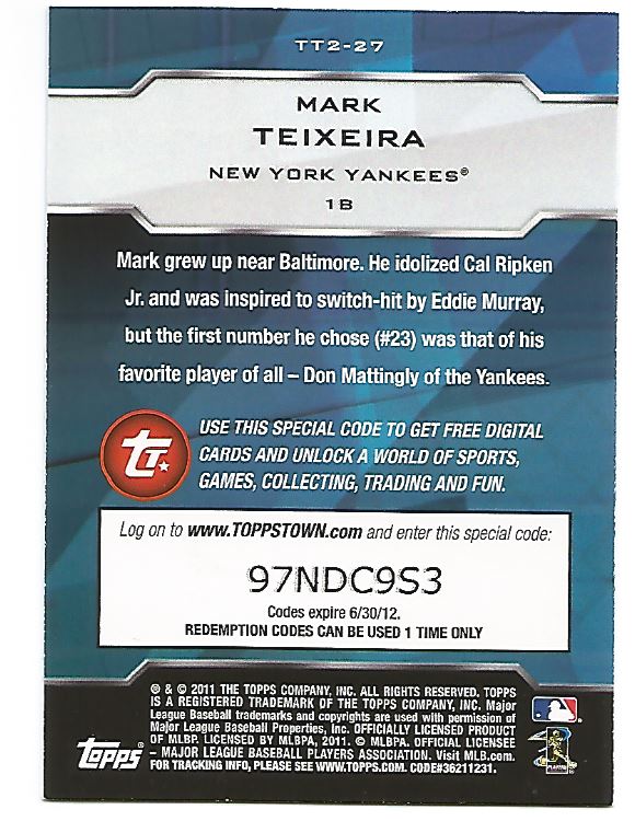 A6549- 2011 Topps Baseball Assorted Insert Cards4 -You Pick- 15+ FREE US SHIP - Picture 139 of 266
