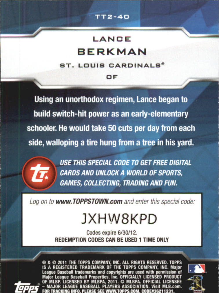 A6549- 2011 Topps Baseball Assorted Insert Cards4 -You Pick- 15+ FREE US SHIP - Picture 145 of 266