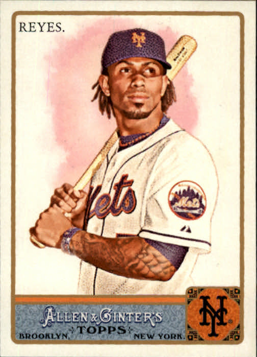 2011 Topps Allen and Ginter #75 Jose Reyes