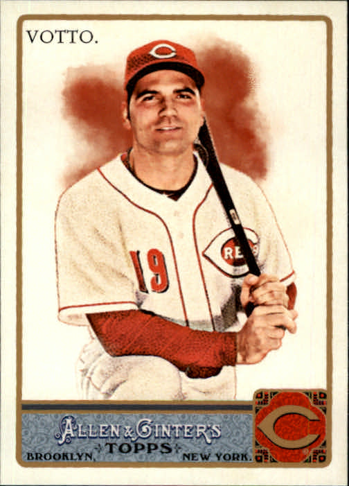 2011 Topps Allen and Ginter #80 Joey Votto
