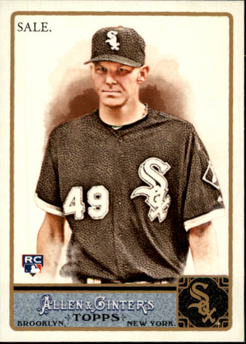 2011 Topps Allen and Ginter #85 Chris Sale RC