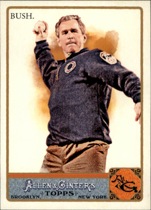 2011 Topps Allen and Ginter #147 George Bush