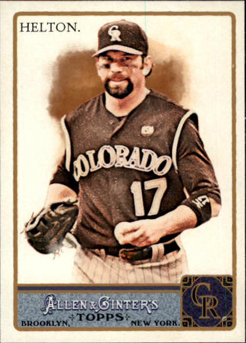 2011 Topps Allen and Ginter #154 Todd Helton