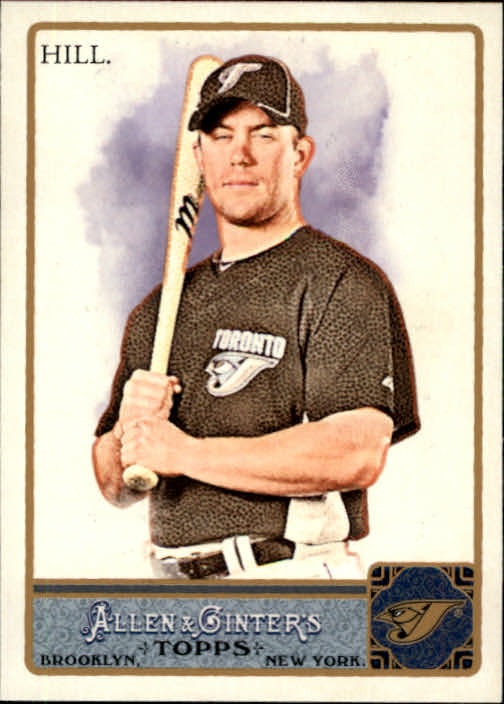 2011 Topps Allen and Ginter #203 Aaron Hill