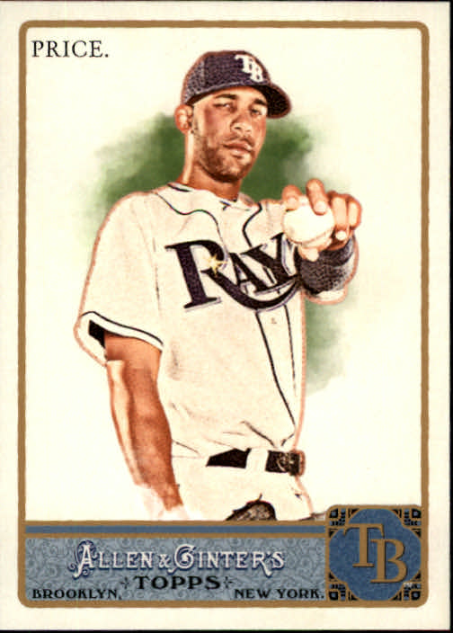2011 Topps Allen and Ginter #255 David Price