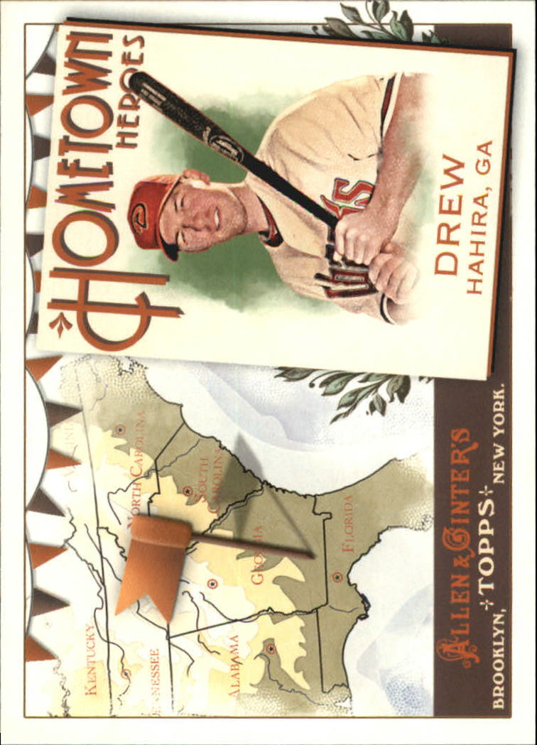 2011 Topps Allen and Ginter Hometown Heroes #HH8 Stephen Drew