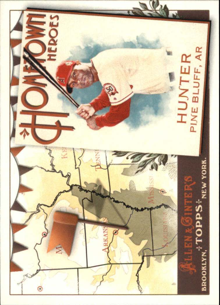 2011 Topps Allen and Ginter Hometown Heroes #HH26 Torii Hunter