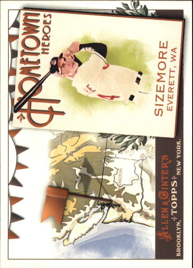 2011 Topps Allen and Ginter Hometown Heroes #HH28 Grady Sizemore