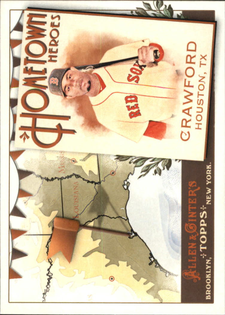 2011 Topps Allen and Ginter Hometown Heroes #HH75 Carl Crawford
