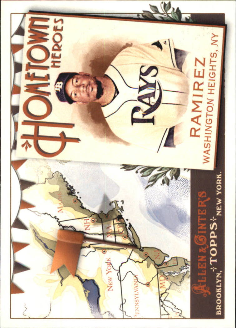 2011 Topps Allen and Ginter Hometown Heroes #HH78 Manny Ramirez
