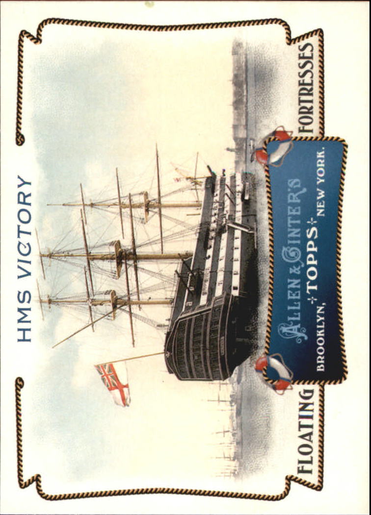 2011 Topps Allen and Ginter Floating Fortresses #FF1 HMS Victory