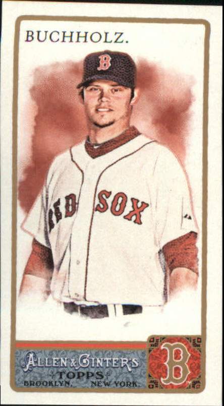 2011 Topps Allen and Ginter Mini #182 Clay Buchholz