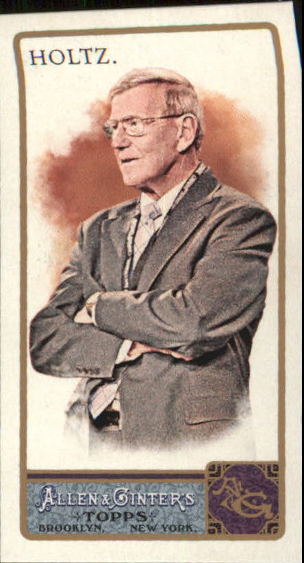 2011 Topps Allen and Ginter Mini A and G Back #3 Lou Holtz