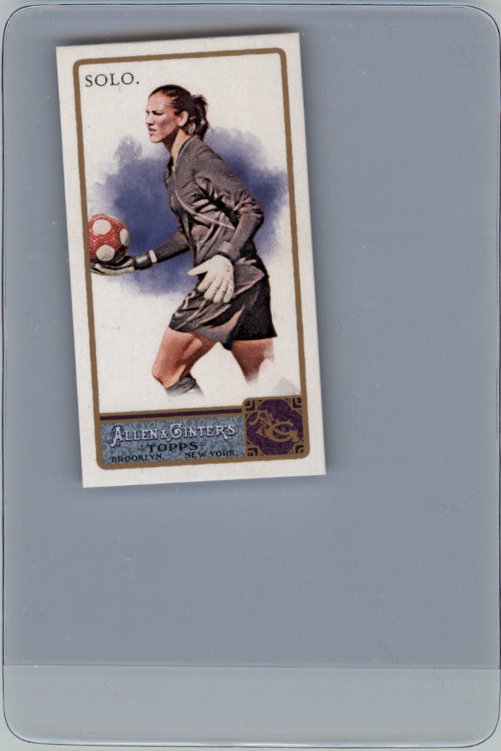 2011 Topps Allen and Ginter Mini A and G Back #12 Hope Solo