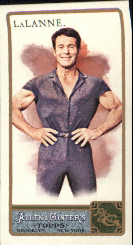 2011 Topps Allen and Ginter Mini A and G Back #225 Jack LaLanne