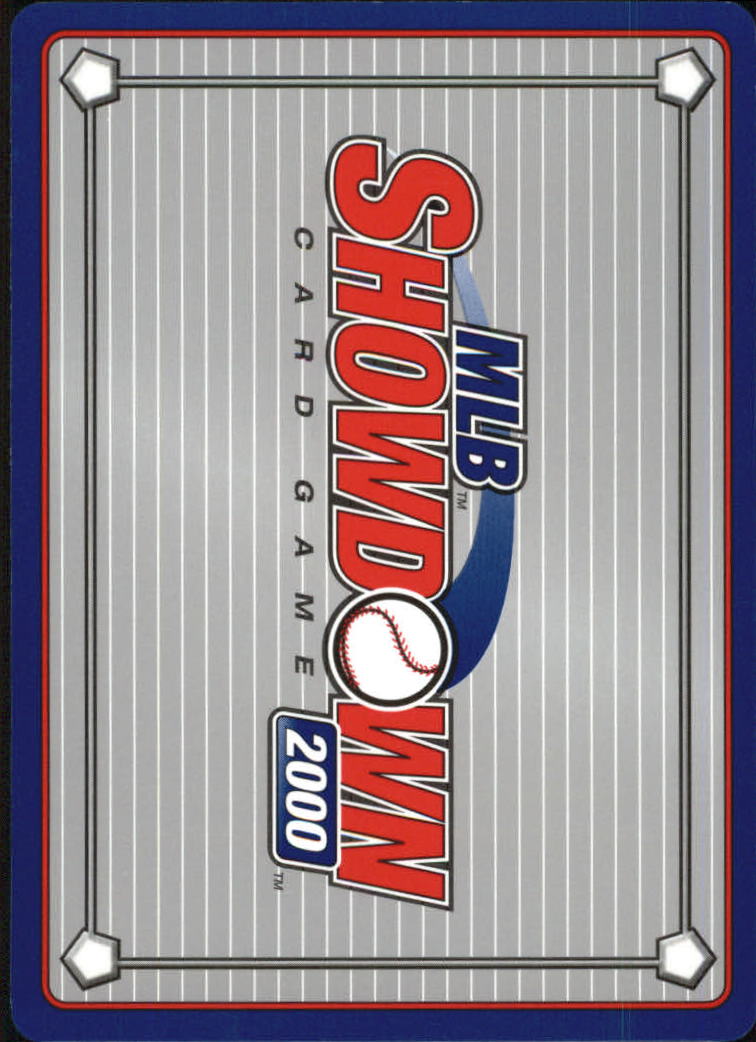 2000 MLB Showdown Pennant Run Unlimited #82 David Ortiz back image