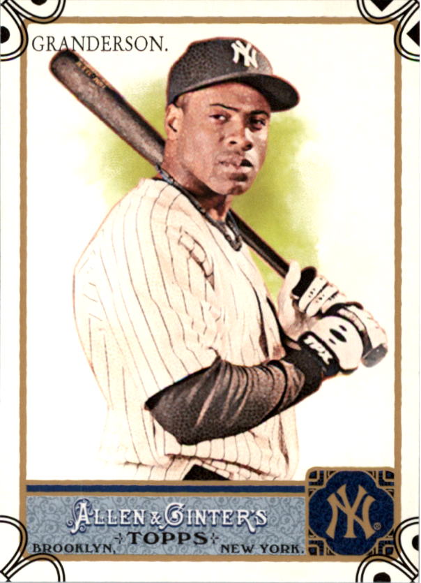 2011 Topps Allen and Ginter Code Cards #33 Curtis Granderson