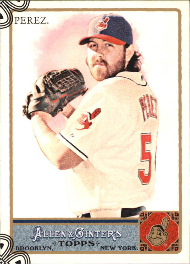 2011 Topps Allen and Ginter Code Cards #71 Chris Perez