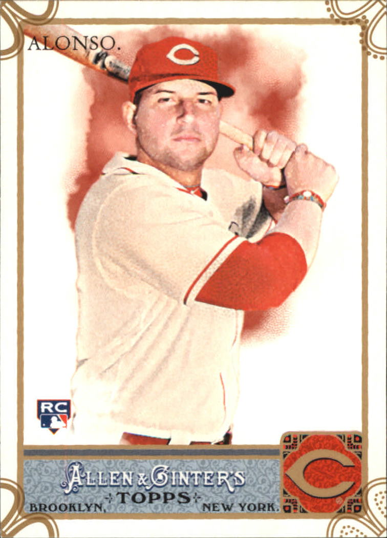 2011 Topps Allen and Ginter Code Cards #81 Yonder Alonso