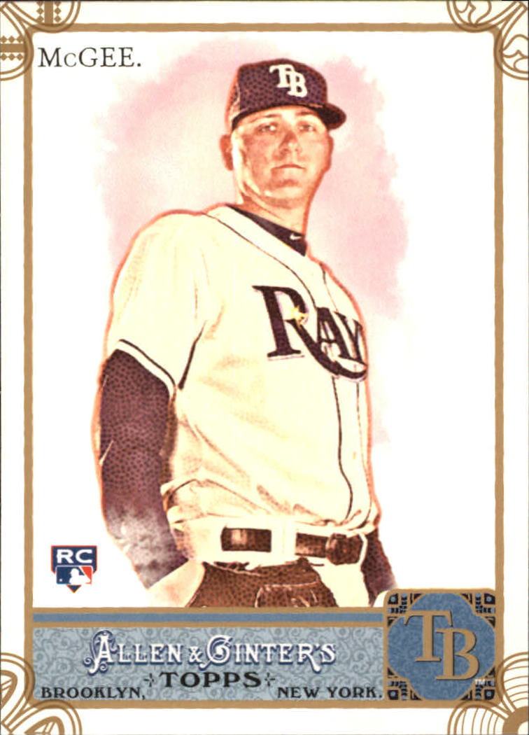 2011 Topps Allen and Ginter Code Cards #110 Jake McGee
