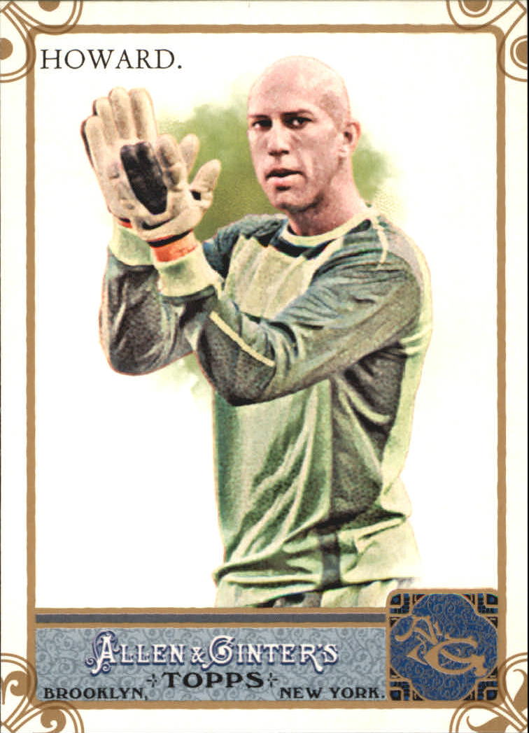 2011 Topps Allen and Ginter Code Cards #139 Tim Howard