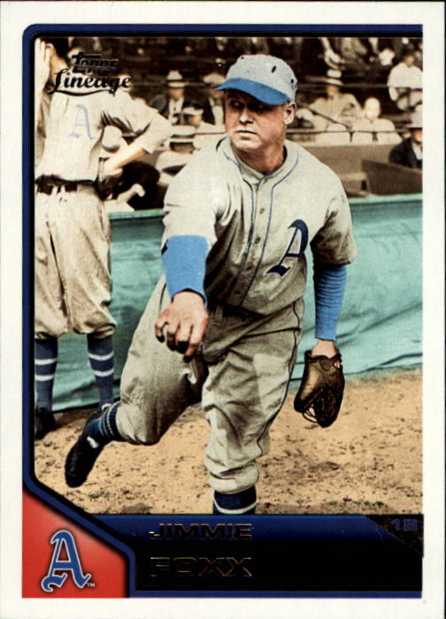 2011 Topps Lineage #3 Jimmie Foxx