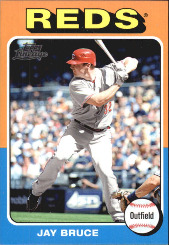 2011 Topps Lineage '75 Mini #44 Jay Bruce