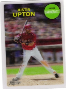 2011 Topps Lineage 3-D #T3D21 Justin Upton