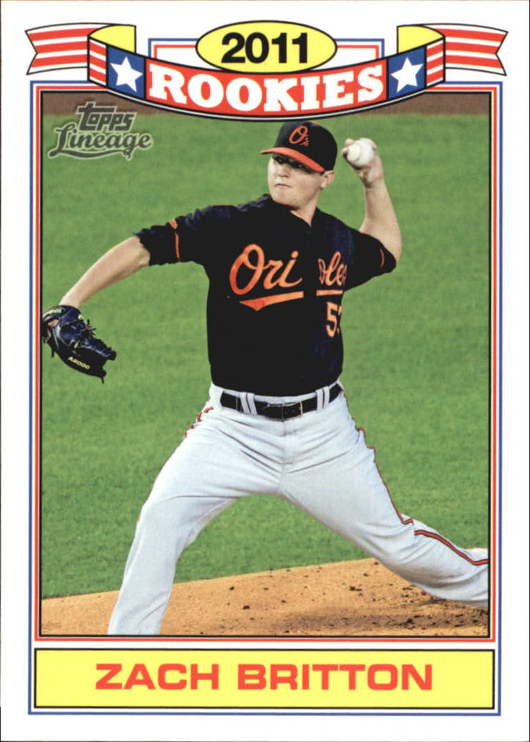 2011 Topps Lineage Rookies #TR10 Zach Britton