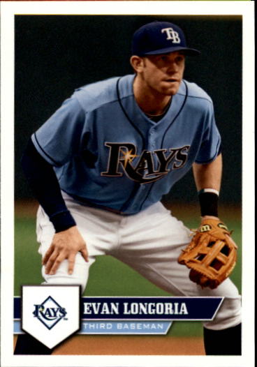  2011 Topps Opening Day #186 Evan Longoria Rays MLB