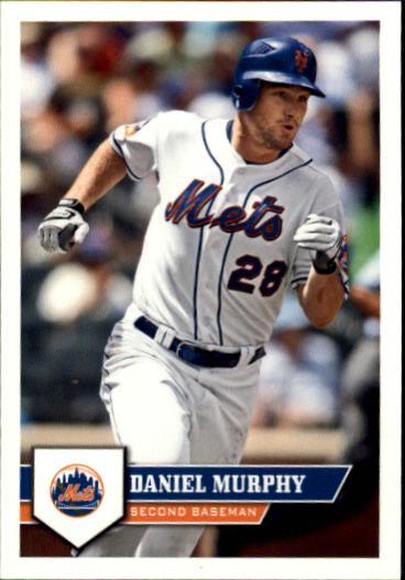 2011 Topps Stickers #165 Daniel Murphy