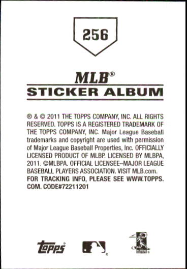 B1814- 2011 Topps Sticker Baseball Karten 201-295 -du Pick- 15 + Gratis US - Bild 113 von 187