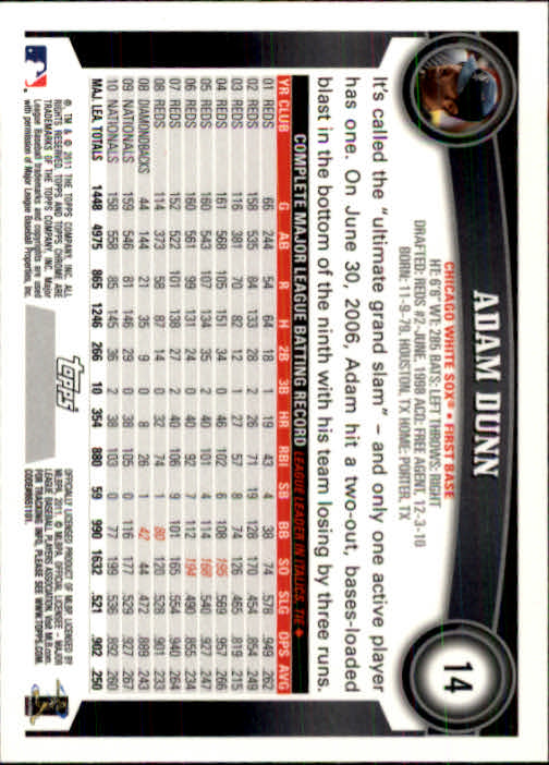 A6060- 2011 Topps Chrome BB Card #s 1-220 +Rookies -You Pick- 15+ FREE US SHIP - Picture 181 of 398