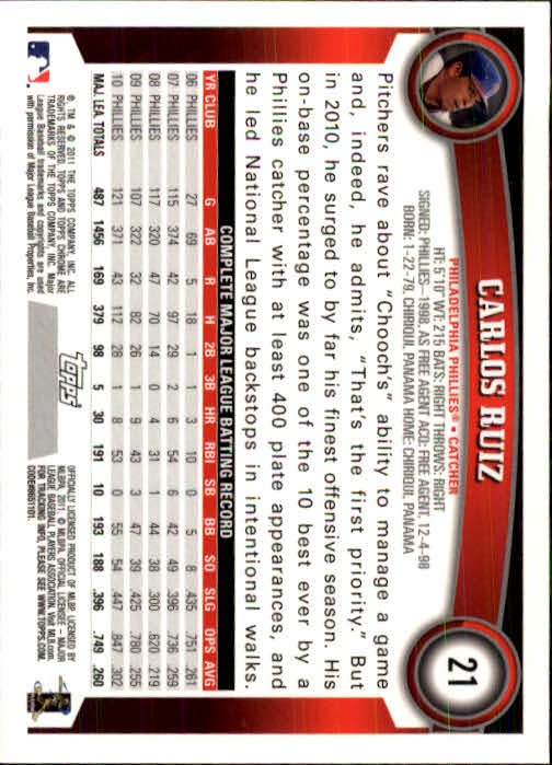 A6060- 2011 Topps Chrome BB Card #s 1-220 +Rookies -You Pick- 15+ FREE US SHIP - Picture 71 of 398