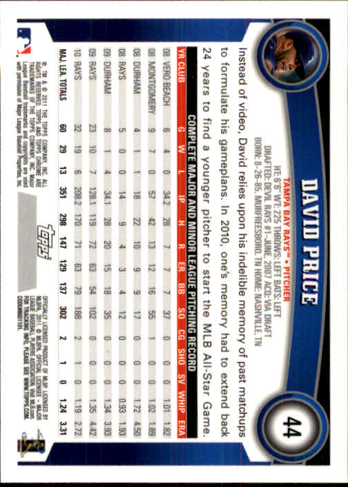 A6060- 2011 Topps Chrome BB Card #s 1-220 +Rookies -You Pick- 15+ FREE US SHIP - Picture 321 of 398