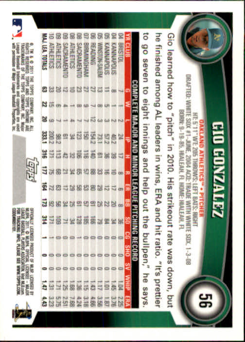 A6060- 2011 Topps Chrome BB Card #s 1-220 +Rookies -You Pick- 15+ FREE US SHIP - Picture 143 of 398