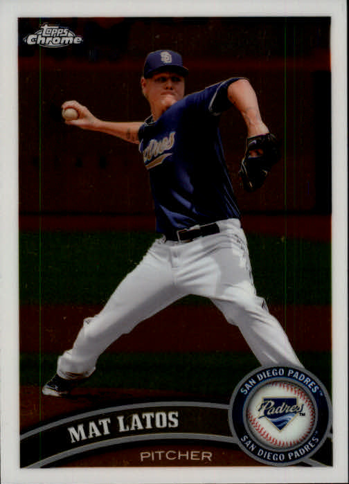 A6060- 2011 Topps Chrome BB Card #s 1-220 +Rookies -You Pick- 15+ FREE US SHIP - Picture 224 of 398
