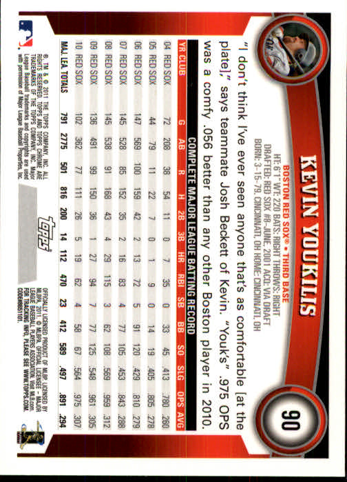A6060- 2011 Topps Chrome BB Card #s 1-220 +Rookies -You Pick- 15+ FREE US SHIP - Picture 63 of 398
