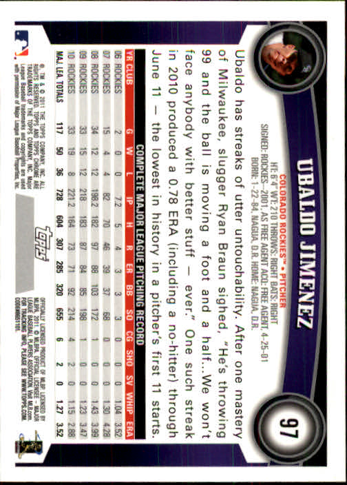A6060- 2011 Topps Chrome BB Card #s 1-220 +Rookies -You Pick- 15+ FREE US SHIP - Picture 97 of 398