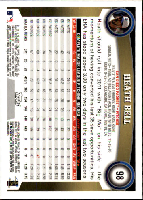 A6060- 2011 Topps Chrome BB Card #s 1-220 +Rookies -You Pick- 15+ FREE US SHIP - Picture 127 of 398