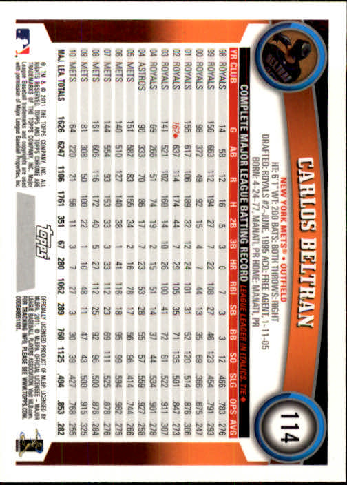 A6060- 2011 Topps Chrome BB Card #s 1-220 +Rookies -You Pick- 15+ FREE US SHIP - Picture 229 of 398