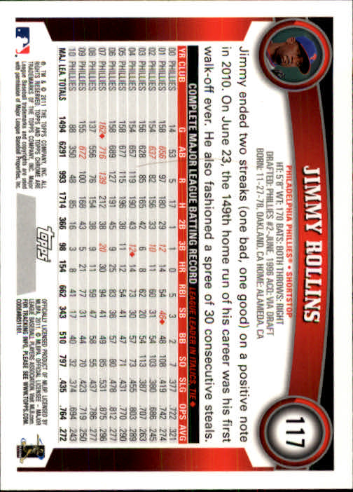 A6060- 2011 Topps Chrome BB Card #s 1-220 +Rookies -You Pick- 15+ FREE US SHIP - Picture 173 of 398