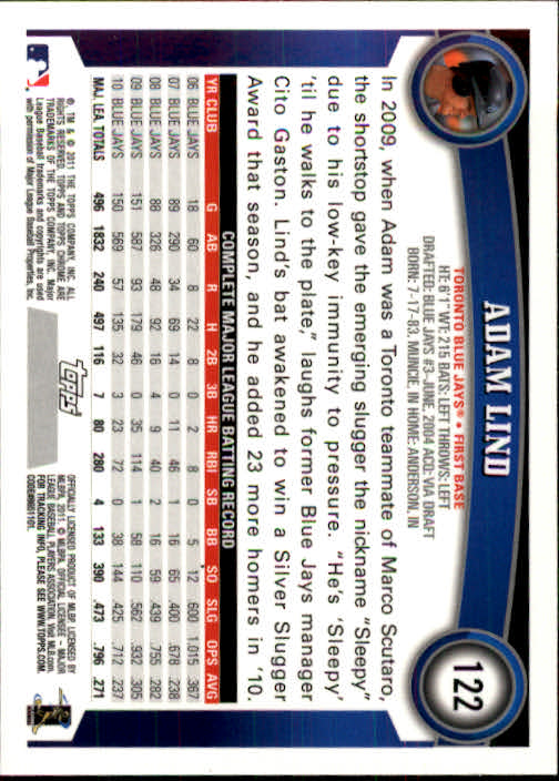 A6060- 2011 Topps Chrome BB Card #s 1-220 +Rookies -You Pick- 15+ FREE US SHIP - Picture 163 of 398