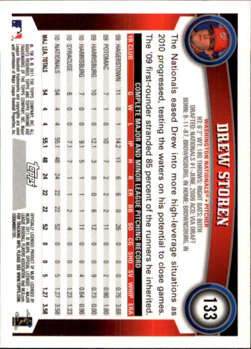 A6060- 2011 Topps Chrome BB Card #s 1-220 +Rookies -You Pick- 15+ FREE US SHIP - Picture 43 of 398