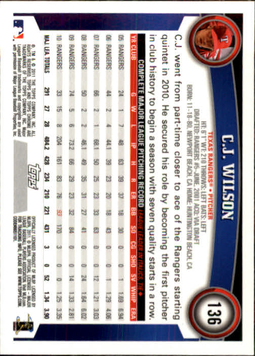 A6060- 2011 Topps Chrome BB Card #s 1-220 +Rookies -You Pick- 15+ FREE US SHIP - Picture 109 of 398